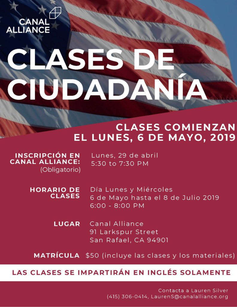 Clases de Ciudadanía en Canal Alliance