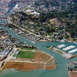 San Rafael, CA Aerial View