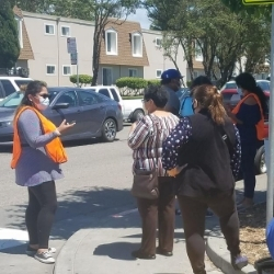 People line up for COVID testing at Canal Alliance