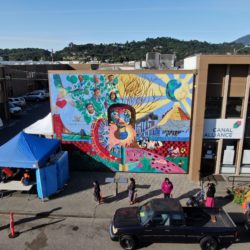 food pantry aerial