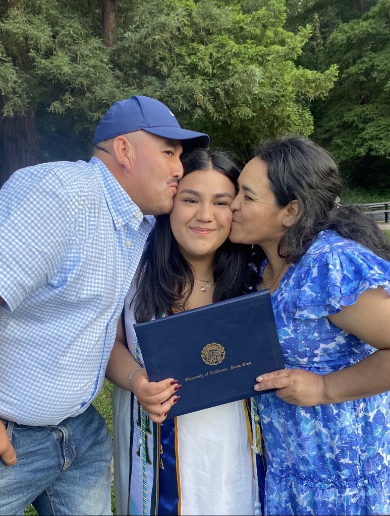 Daneidy and parents